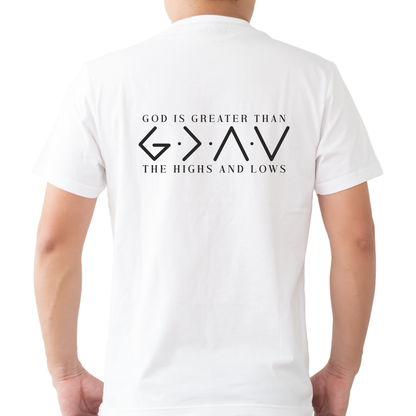 god is grater then highs and lows
