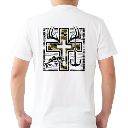 fisshing hunting cross