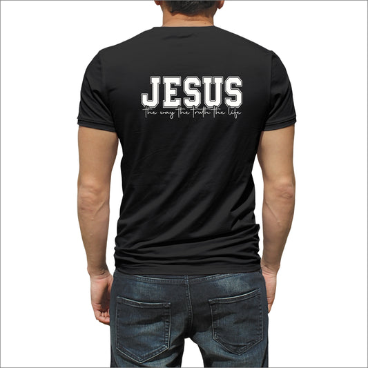 Jesus the way the truth the life- branco