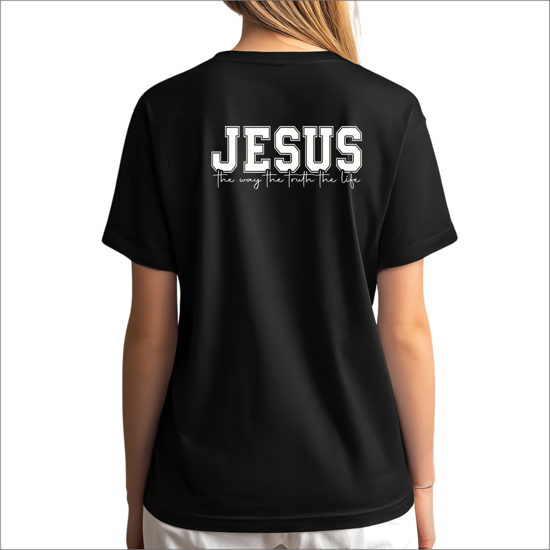 Jesus the way the truth the life- branco