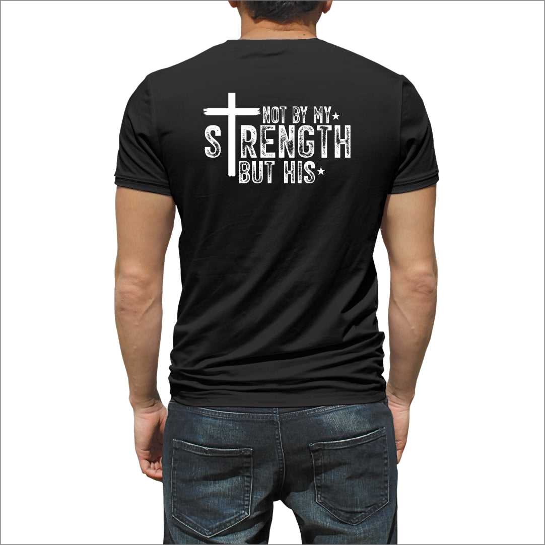 not by my strenght but his