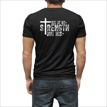 not by my strenght but his