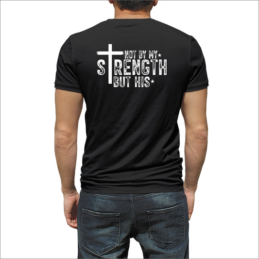 not by my strenght but his